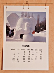 [montreal calendar]